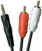 RCA audio cable 6 feet 3.5mm. to two RCA